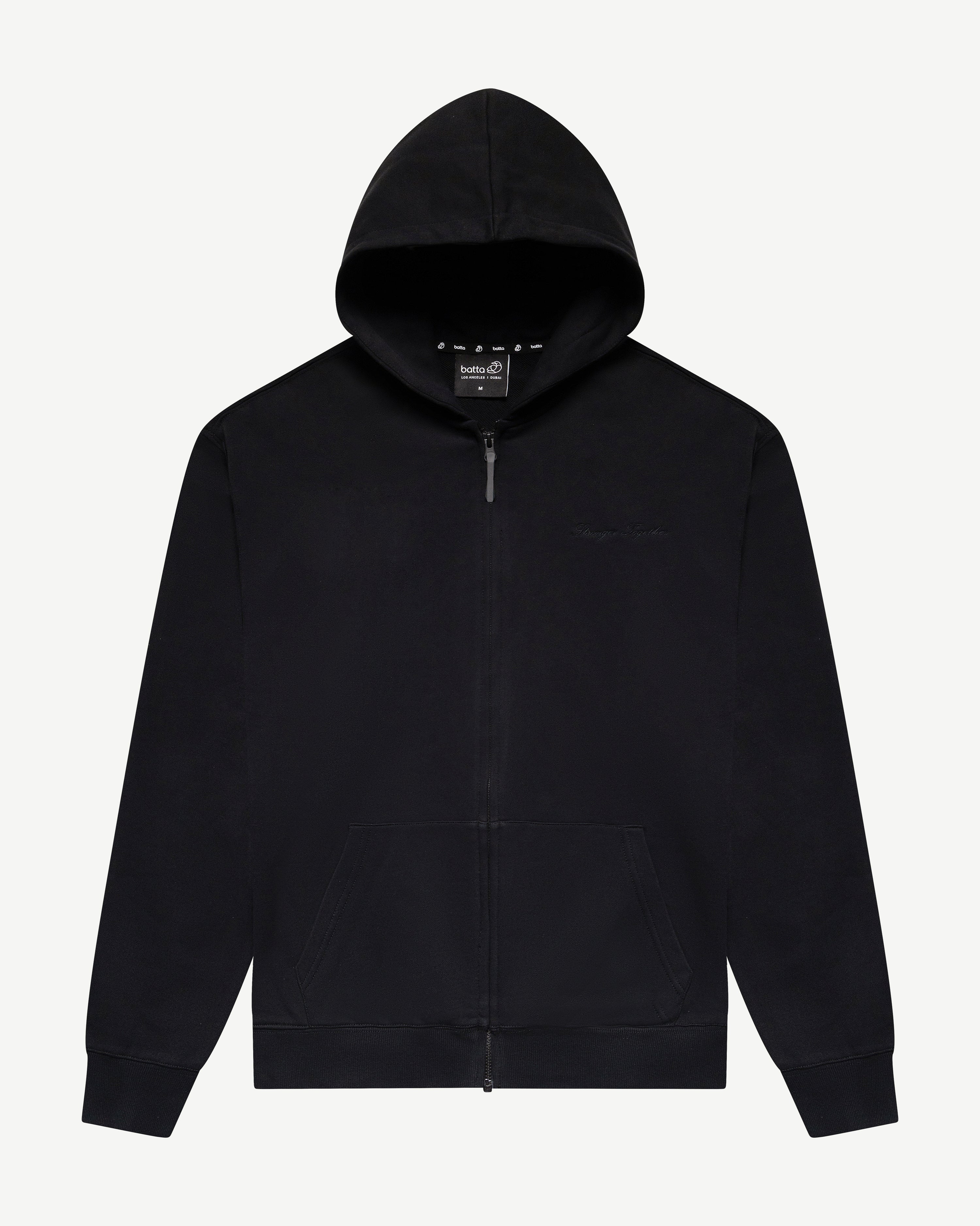 Embroidered Classic Full Zip Kids Hoodie