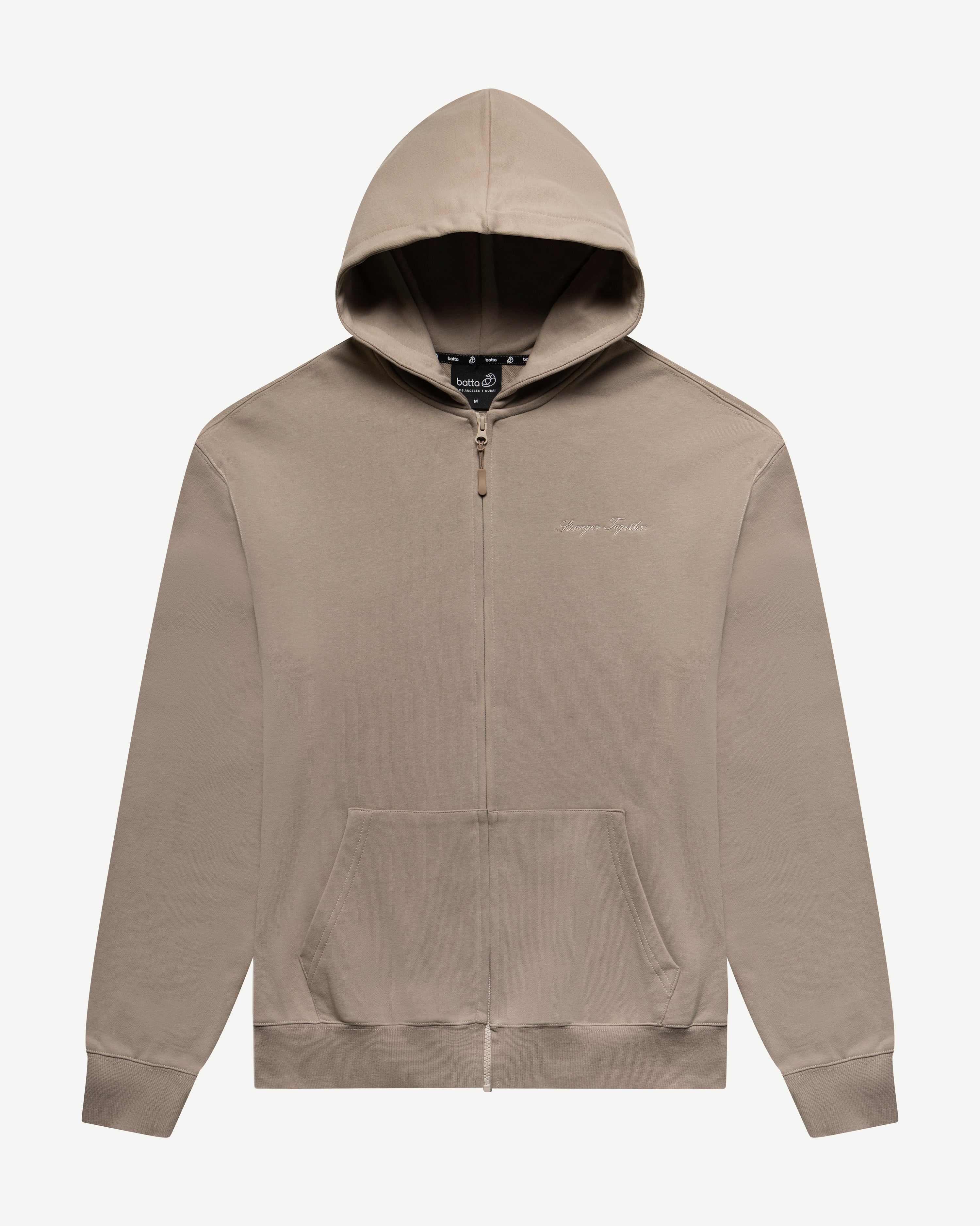 Embroidered Classic Full Zip Kids Hoodie