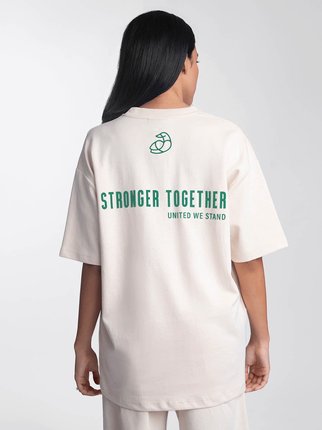 Women 02STOS Cotton Oversized Tshirt