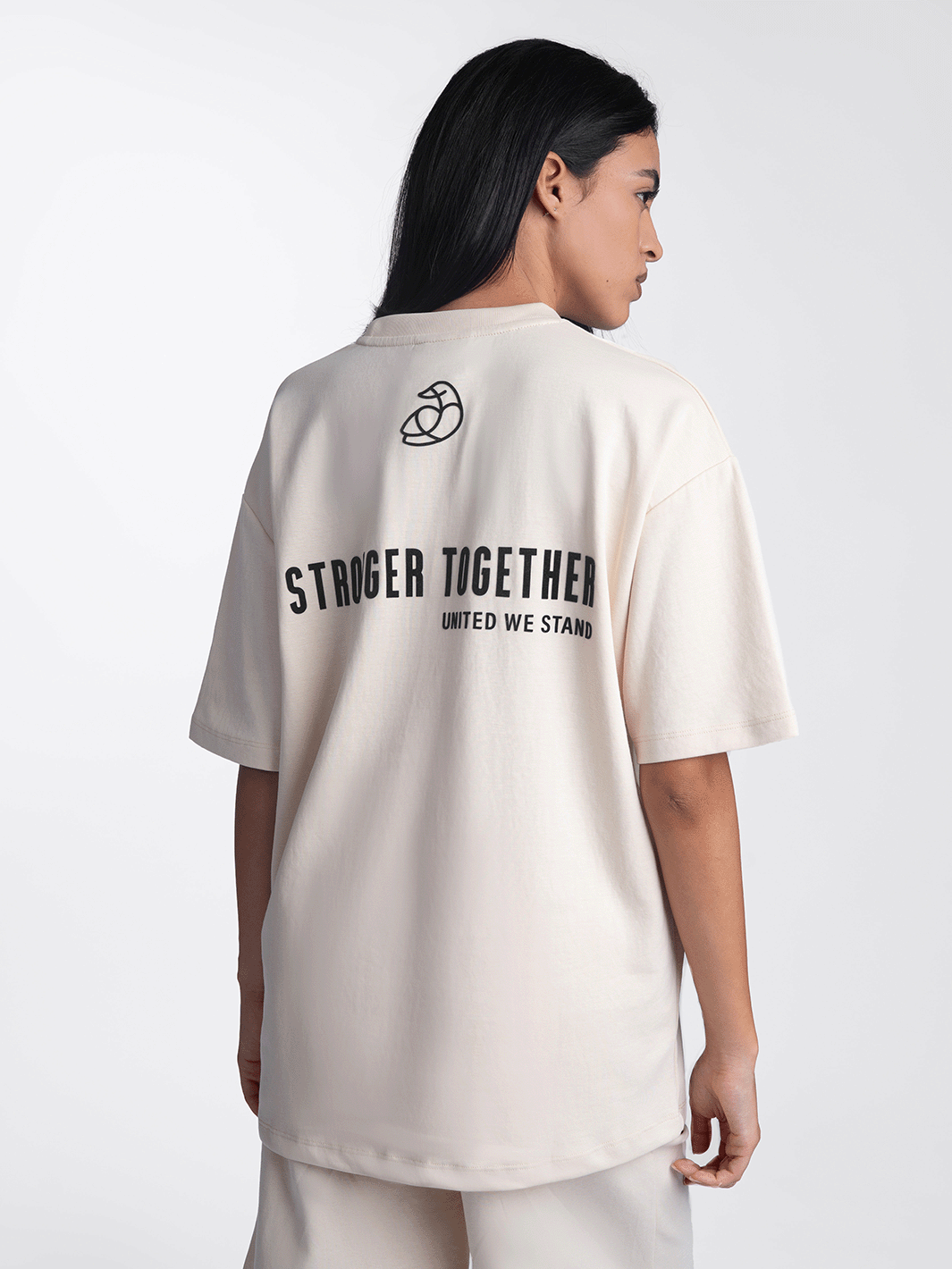 Women 02STOS Cotton Oversized Tshirt