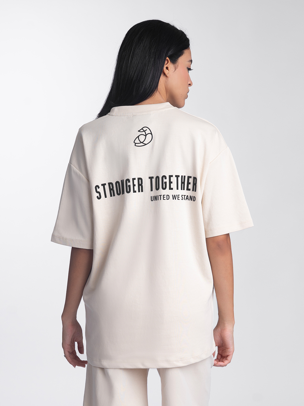 Women 02STOS Cotton Oversized Tshirt