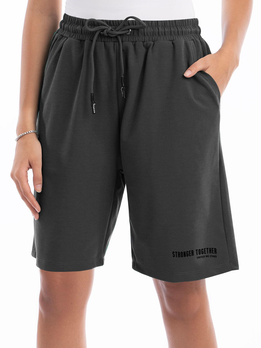 Women ADOS- Blended Cotton Shorts Stronger Together