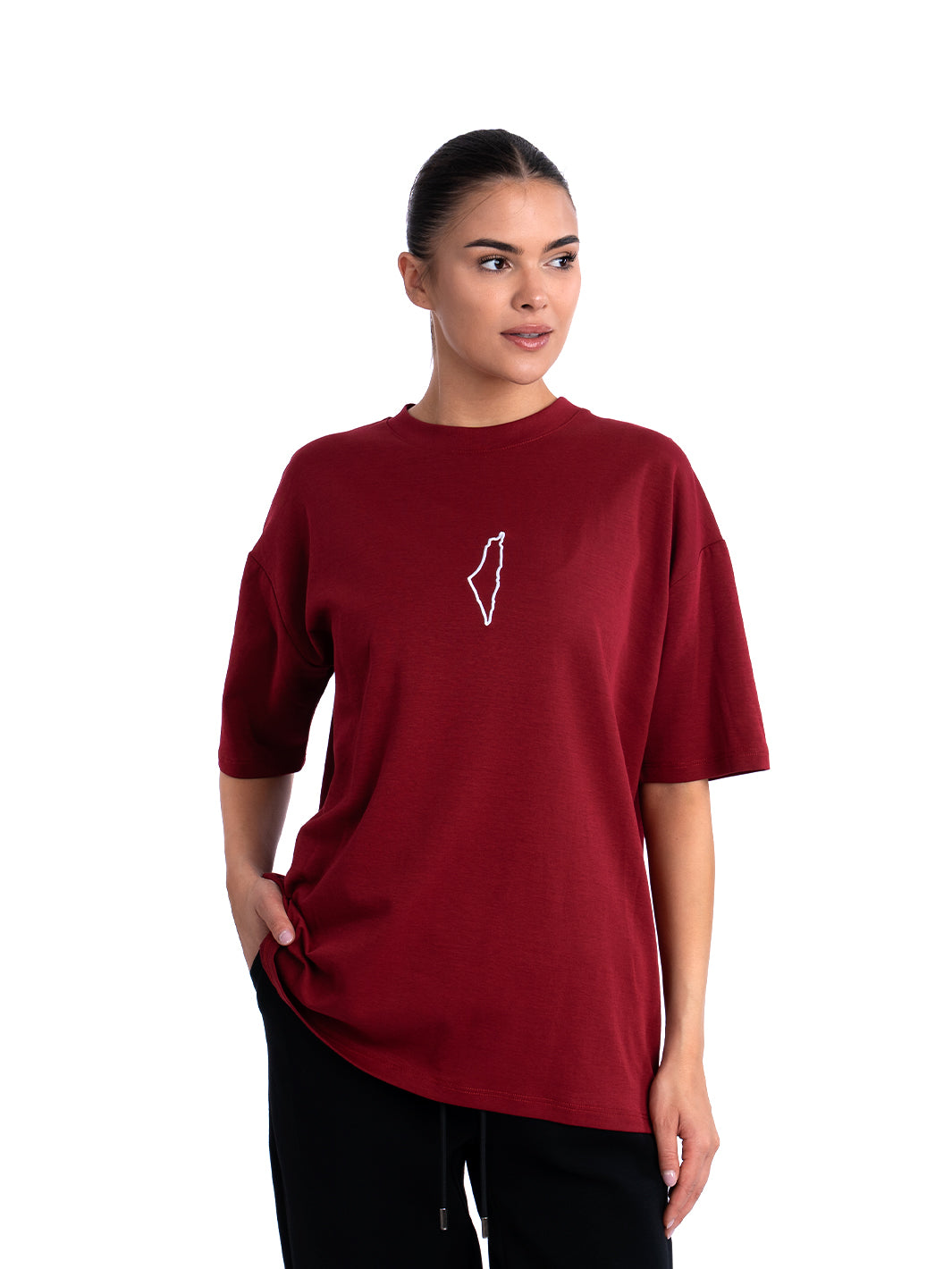 Women Oversized Palestine Tshirt