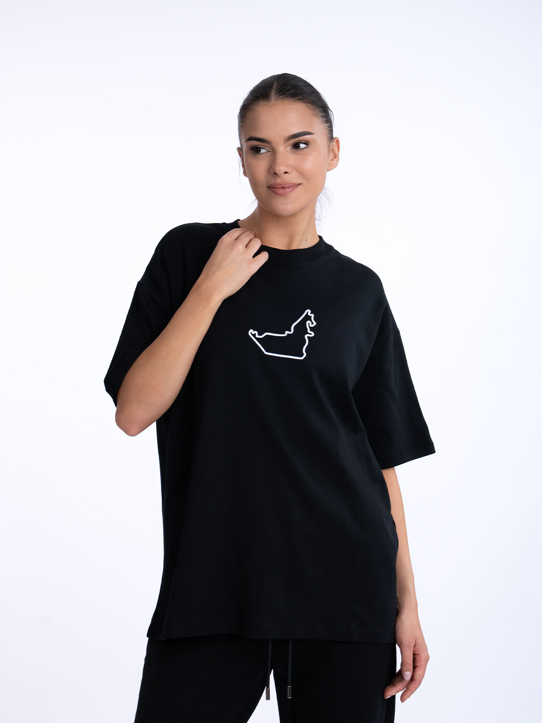Women Oversized UAE Tshirt