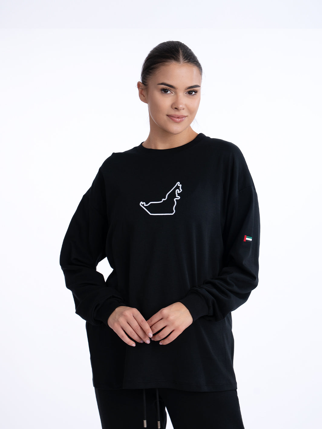 Women Long Sleeve UAE Tshirt