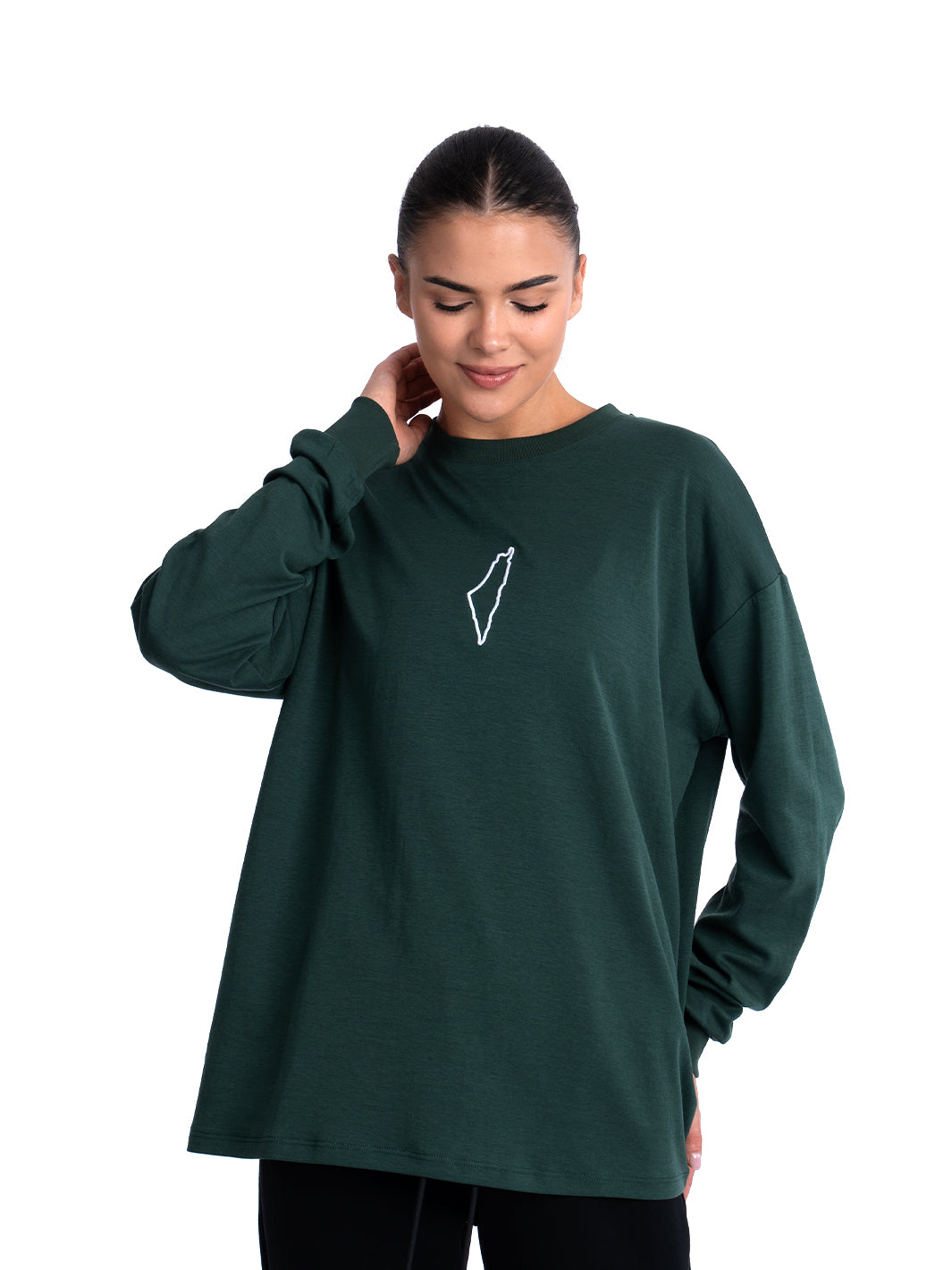 Women Long Sleeve Palestine Tshirt