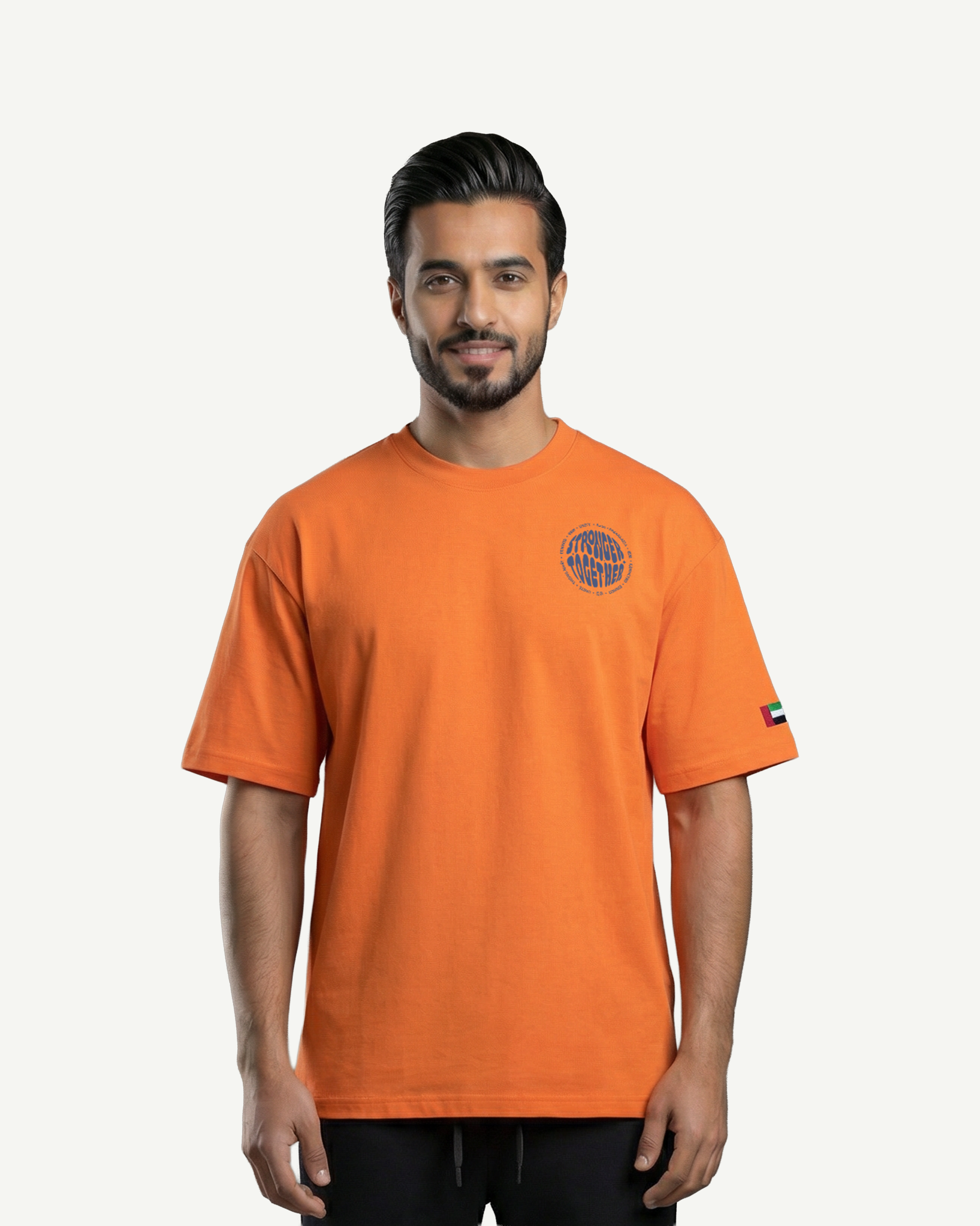 تي شيرت جرافيك للرجال من جلوبال يونيتي