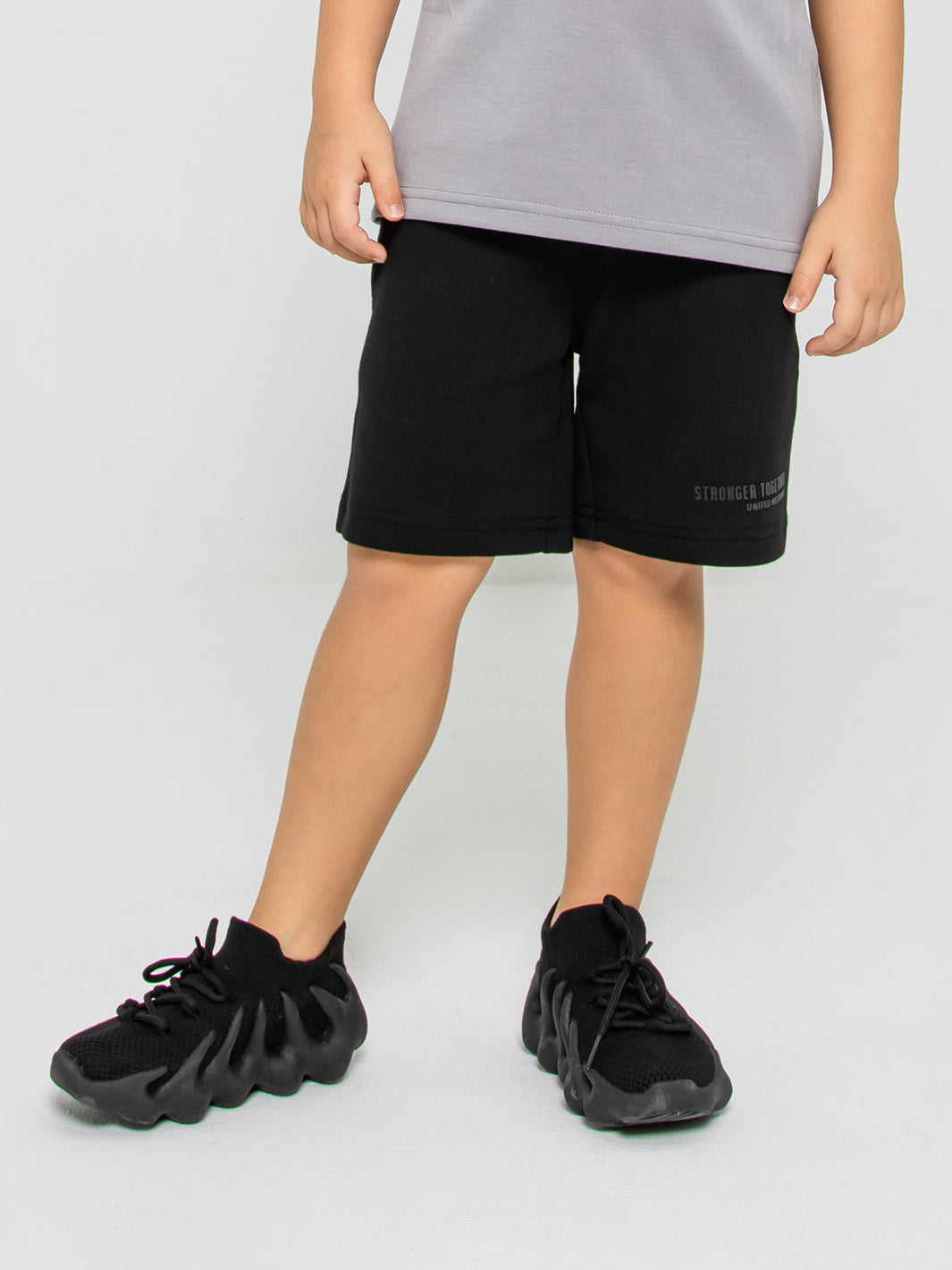 Kids OS Blended Cotton Shorts -Stronger Together