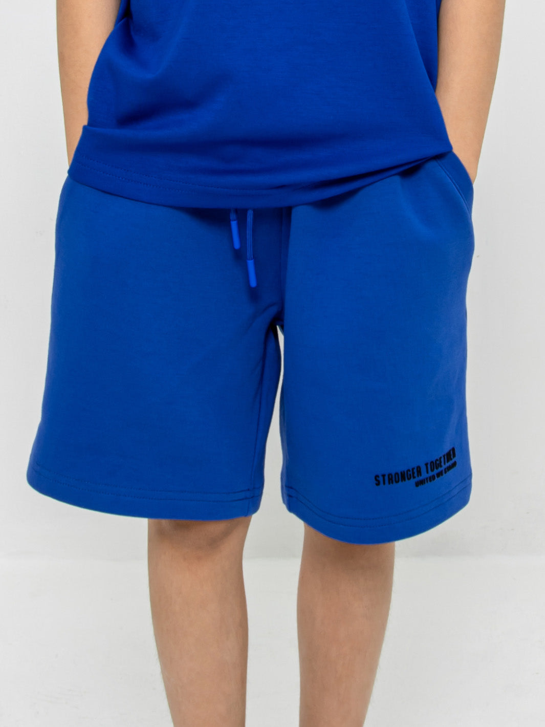 Kids OS Blended Cotton Shorts -Stronger Together