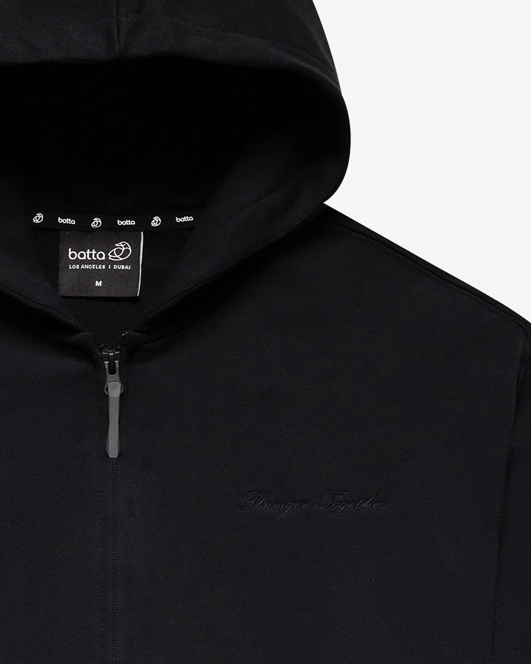 Embroidered Classic Full Zip Kids Hoodie