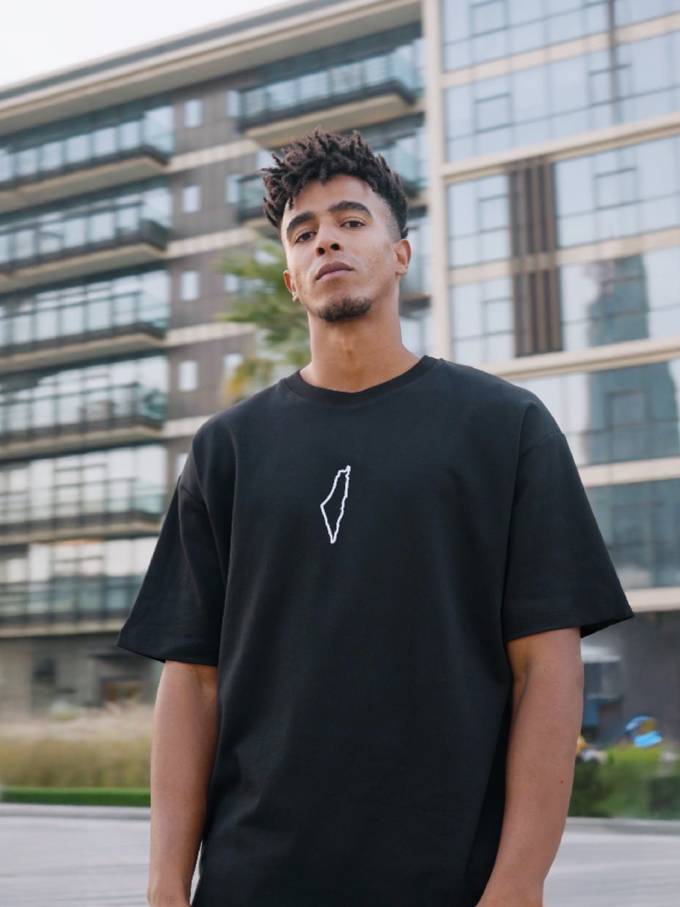 Men Oversized Palestine Tshirt