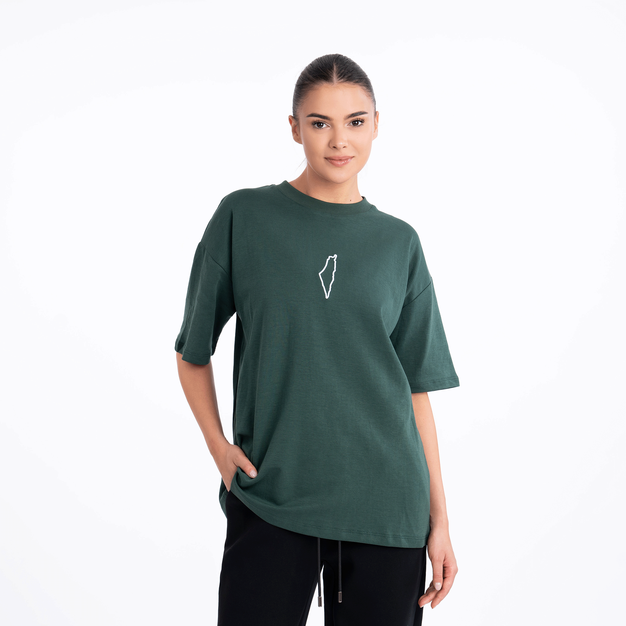 Women Oversized Palestine Tshirt