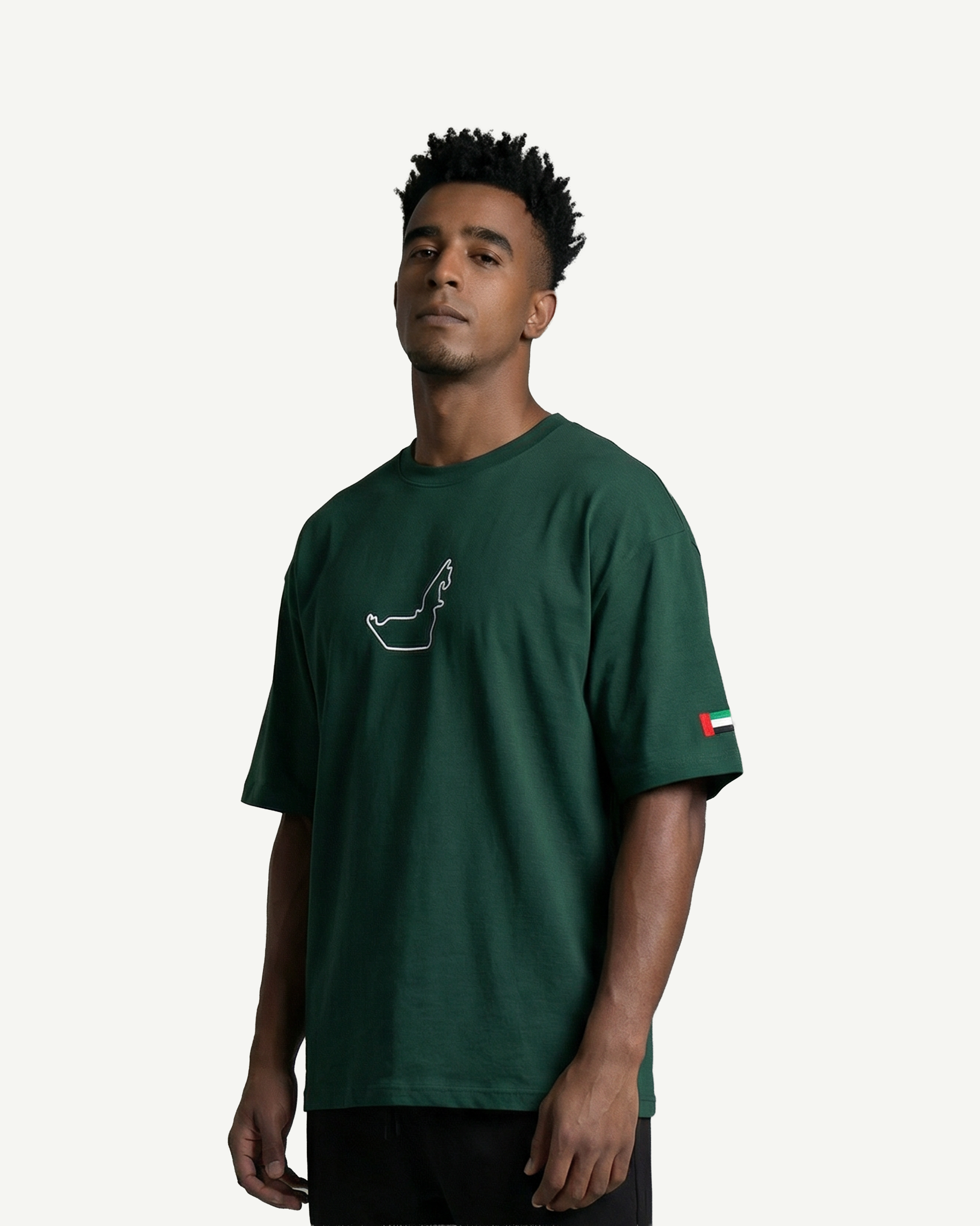 Men Oversized UAE Tshirt