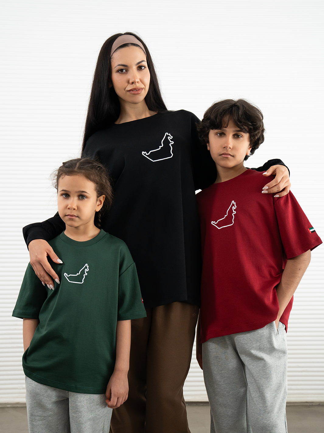Kids Oversized UAE Tshirt