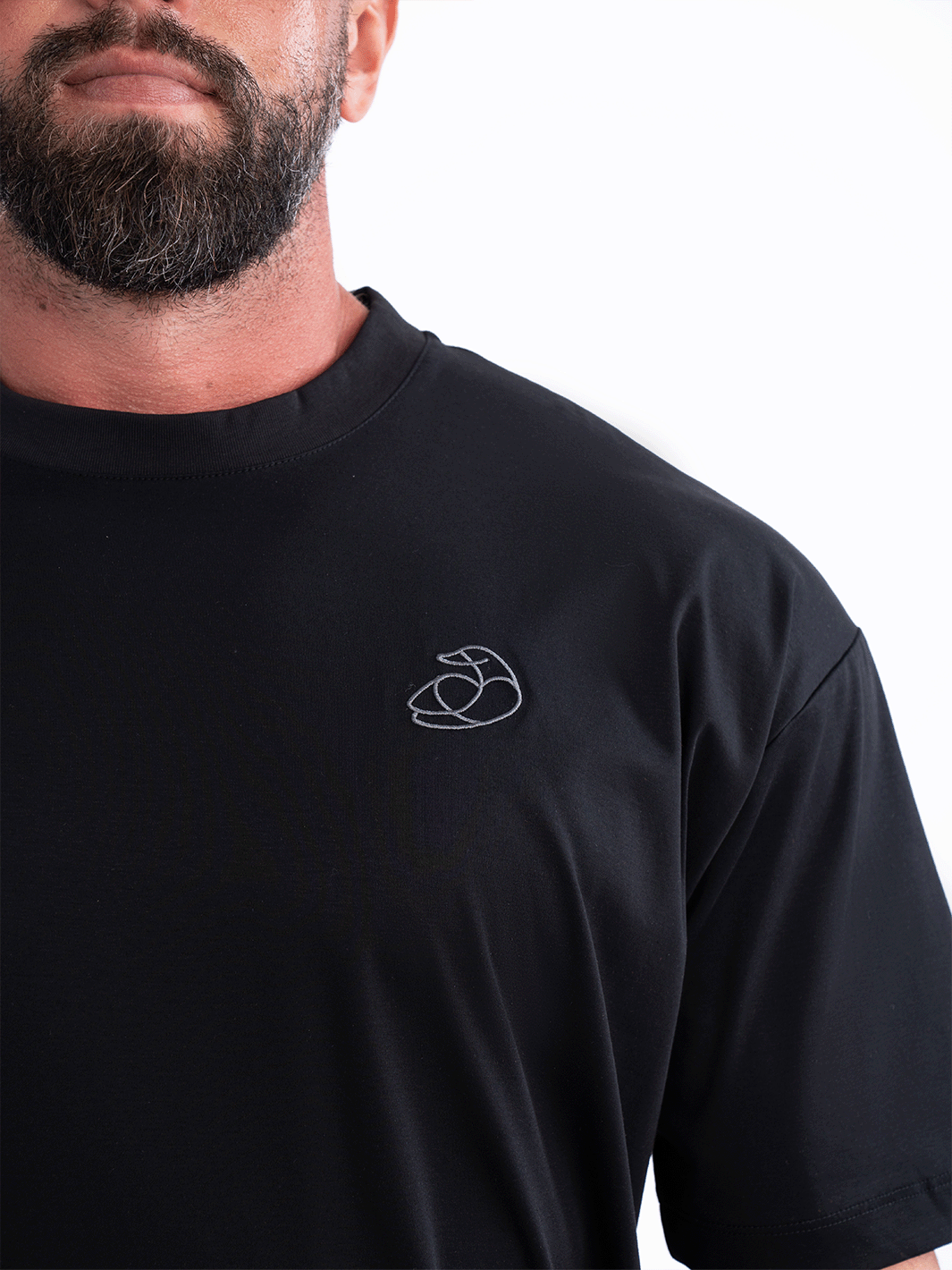 Men Oversized Seamless Tee