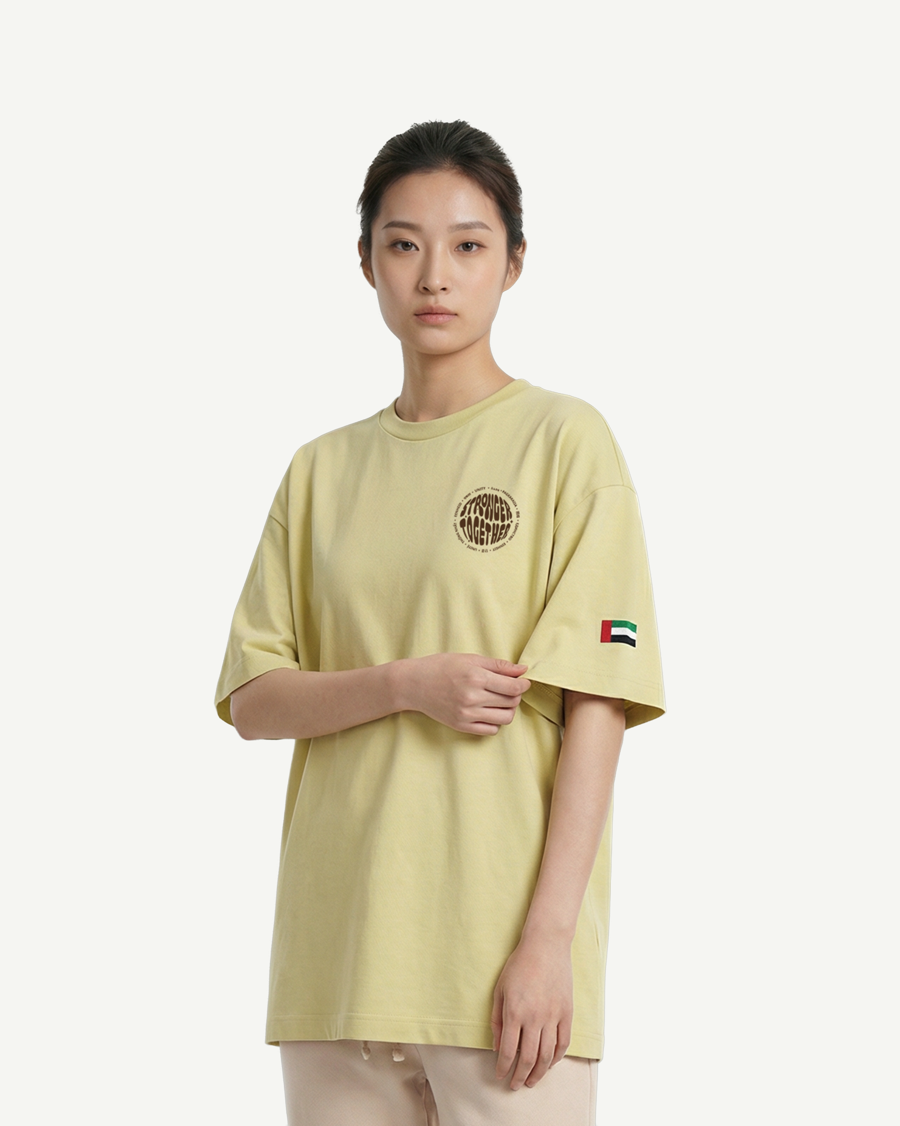 Women Global Unity Graphic Tee UAE Flag Edition