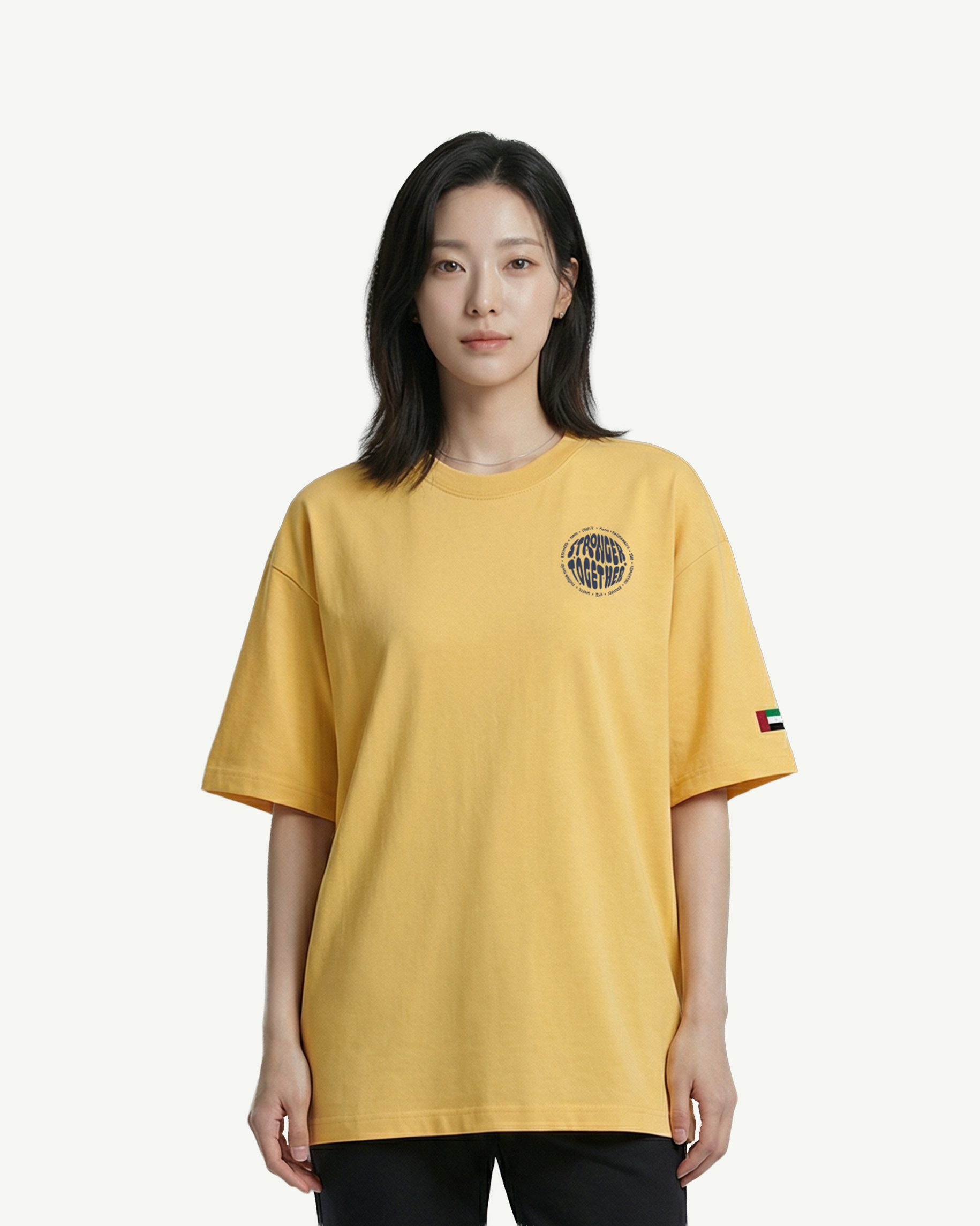 Women Global Unity Graphic Tee UAE Flag Edition