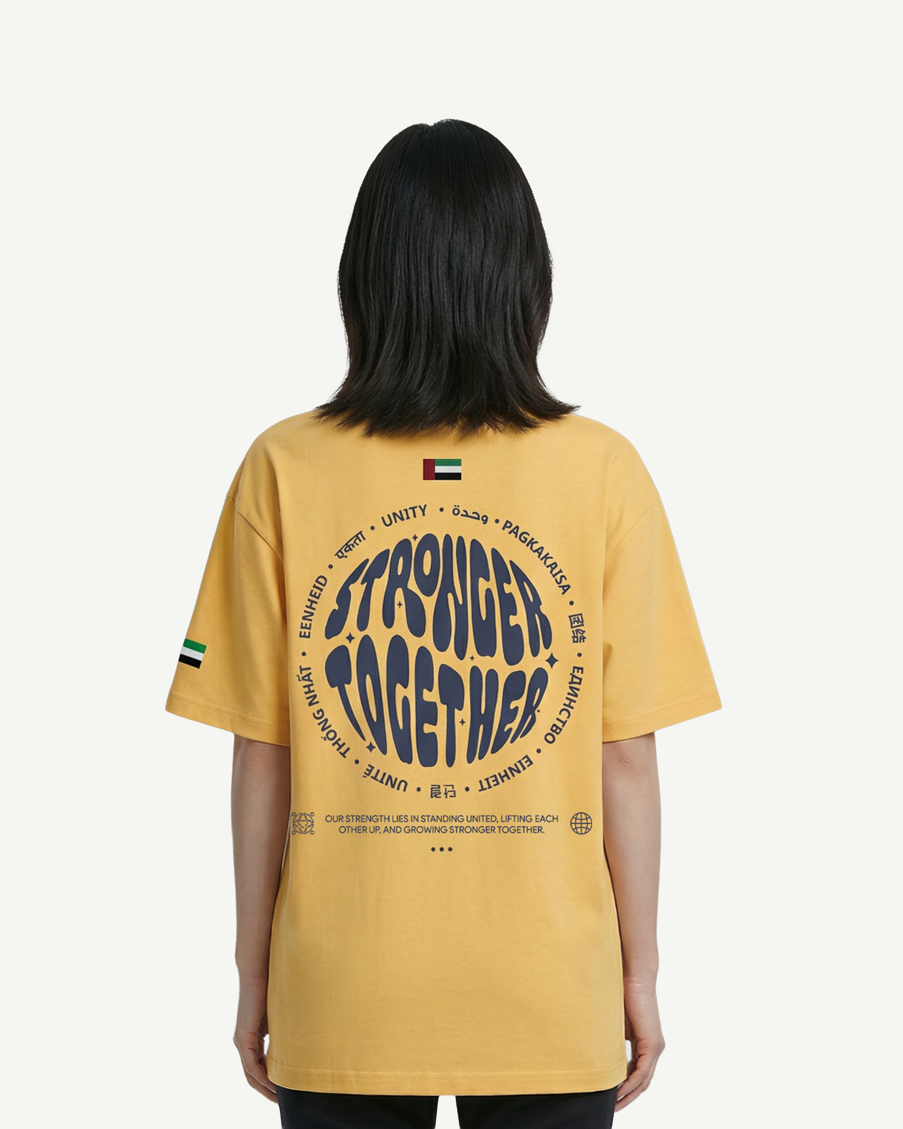 Women Global Unity Graphic Tee UAE Flag Edition