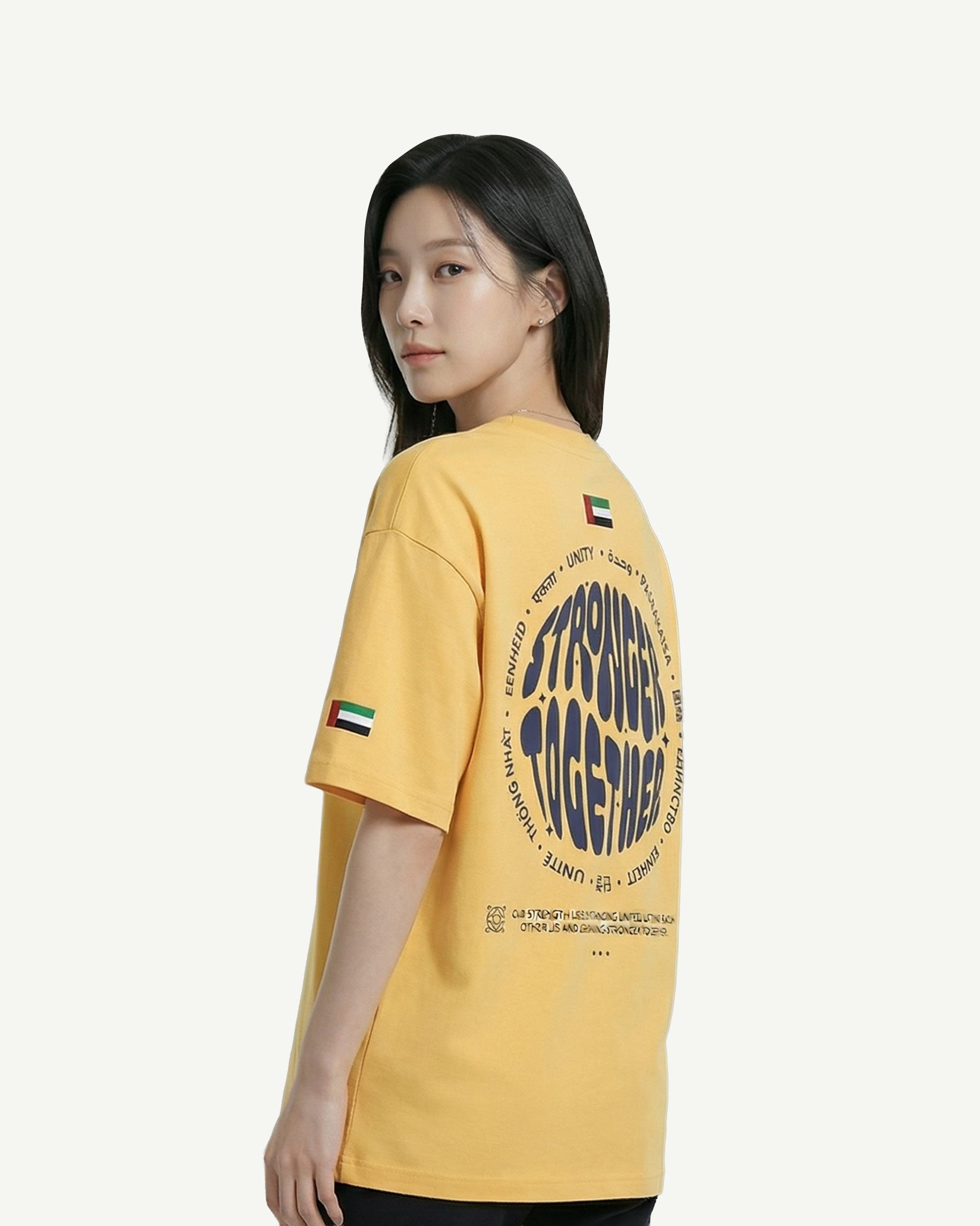 Women Global Unity Graphic Tee UAE Flag Edition