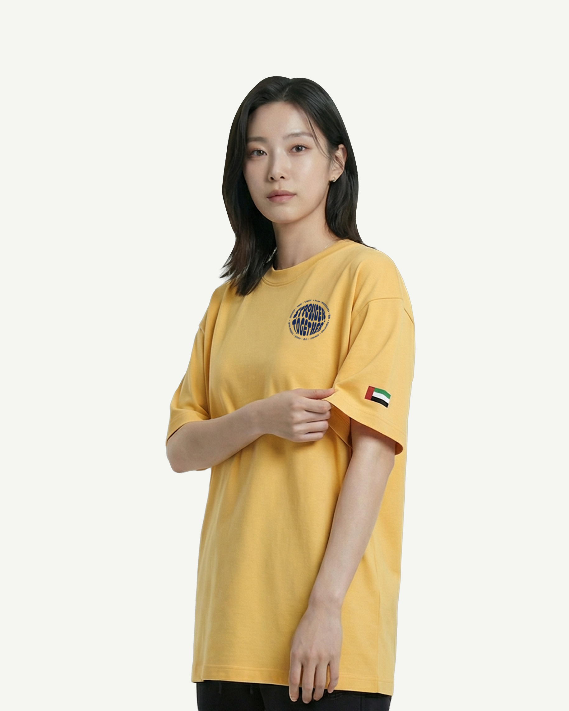 Women Global Unity Graphic Tee UAE Flag Edition