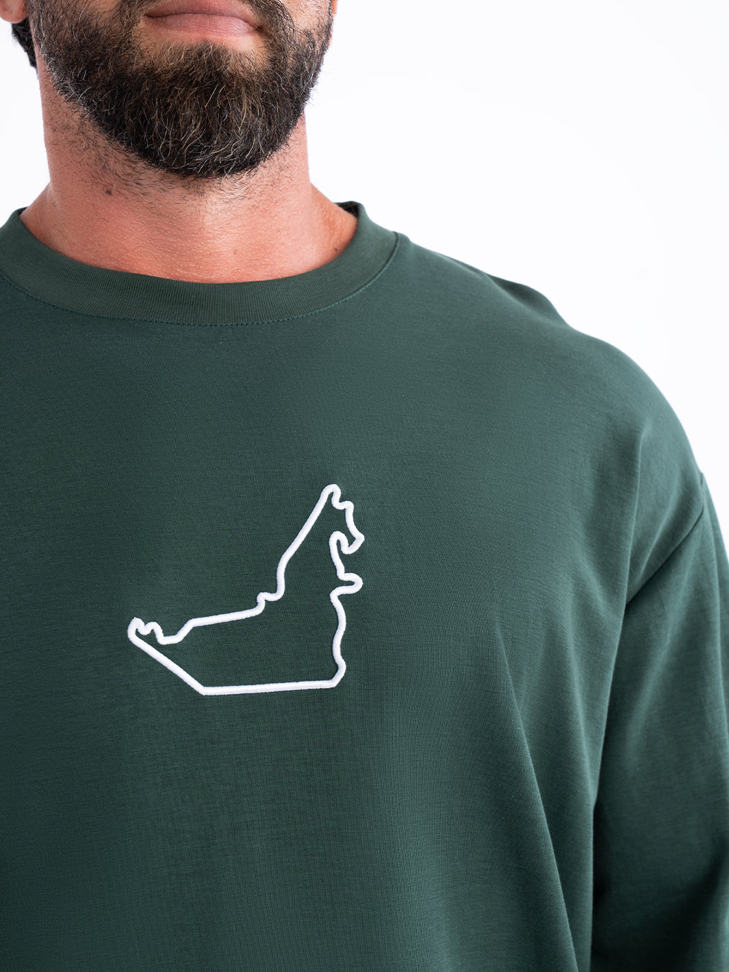 Men Oversized UAE Tshirt