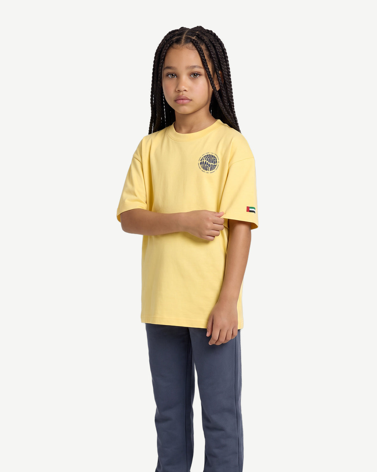 Kids Global Unity Graphic Tee UAE Flag Edition