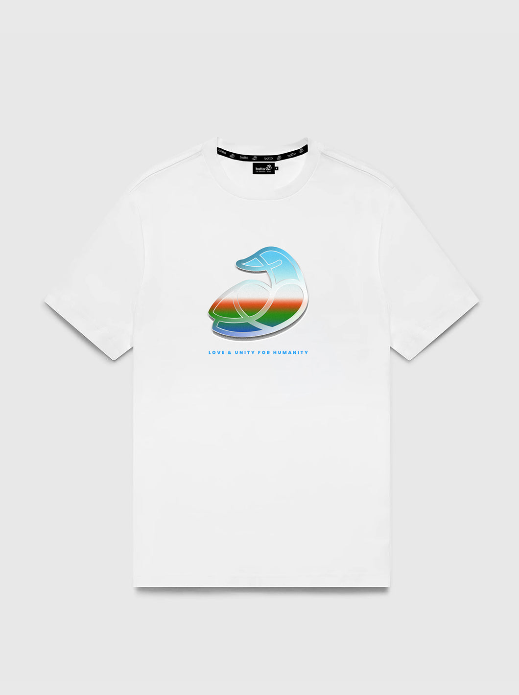 Women Cotton T-Shirt Love & Unity for Humanity