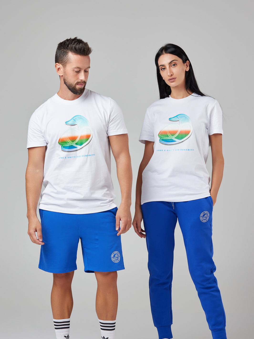 Women Cotton T-Shirt Love & Unity for Humanity