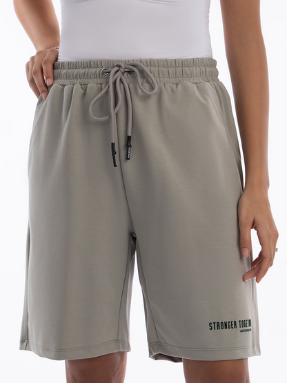 Women ADOS- Blended Cotton Shorts  Stronger Together