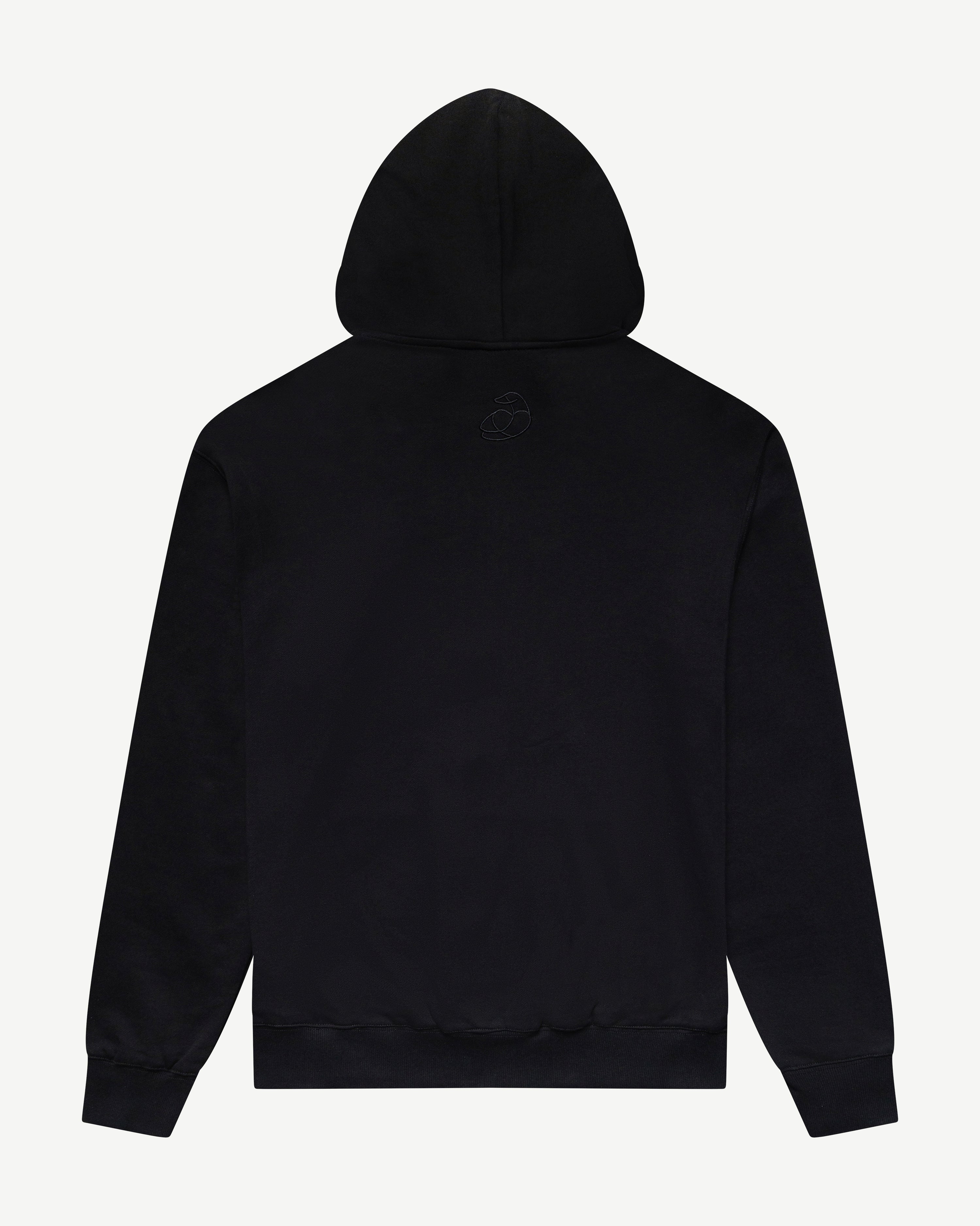 Embroidered Classic Full Zip Men Hoodie