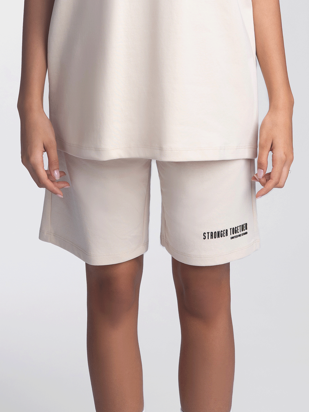 Women 02STOS Cotton Regular Fit Shorts