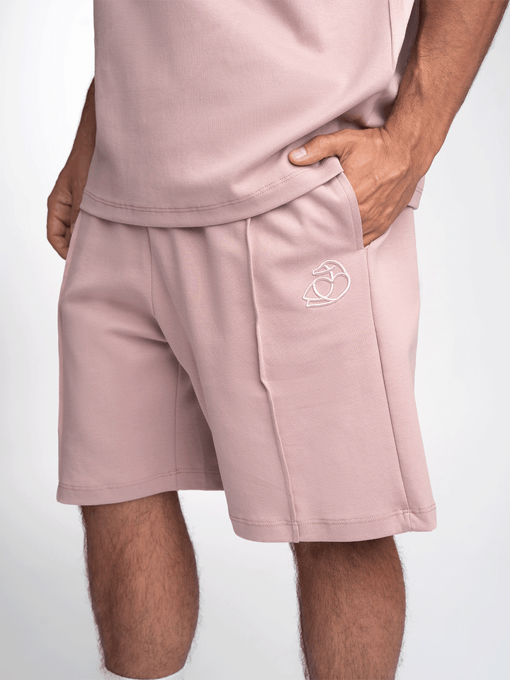 ADOS Men Cotton Shorts with 3D Embroidery