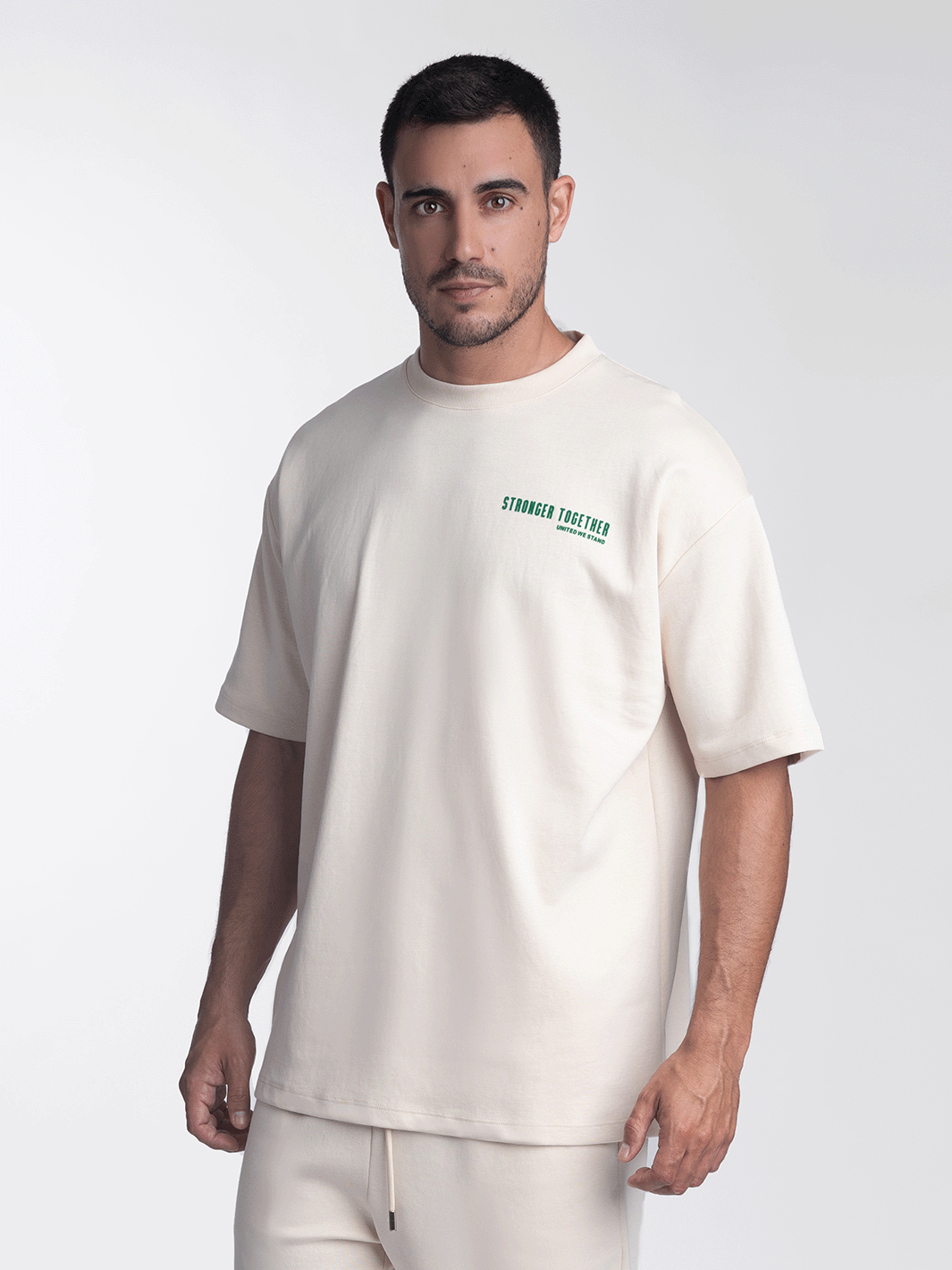 Men 02STOS Cotton Oversized Tshirt