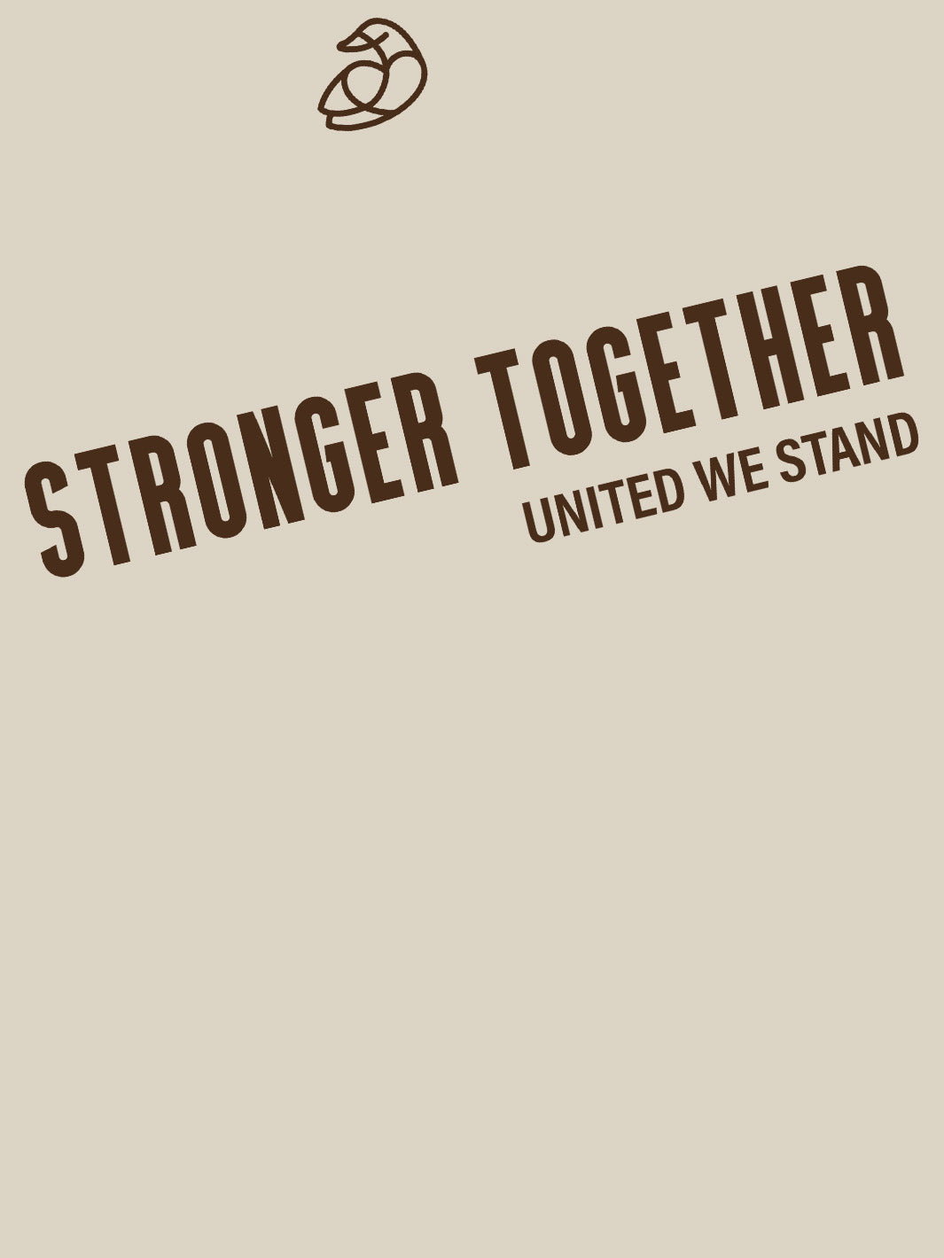 ADOS- Soft Tshirt - Stronger Together
