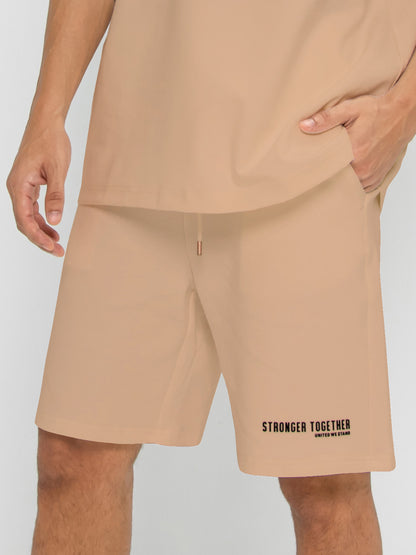 Men ADOS- Blended Cotton Shorts Stronger Together