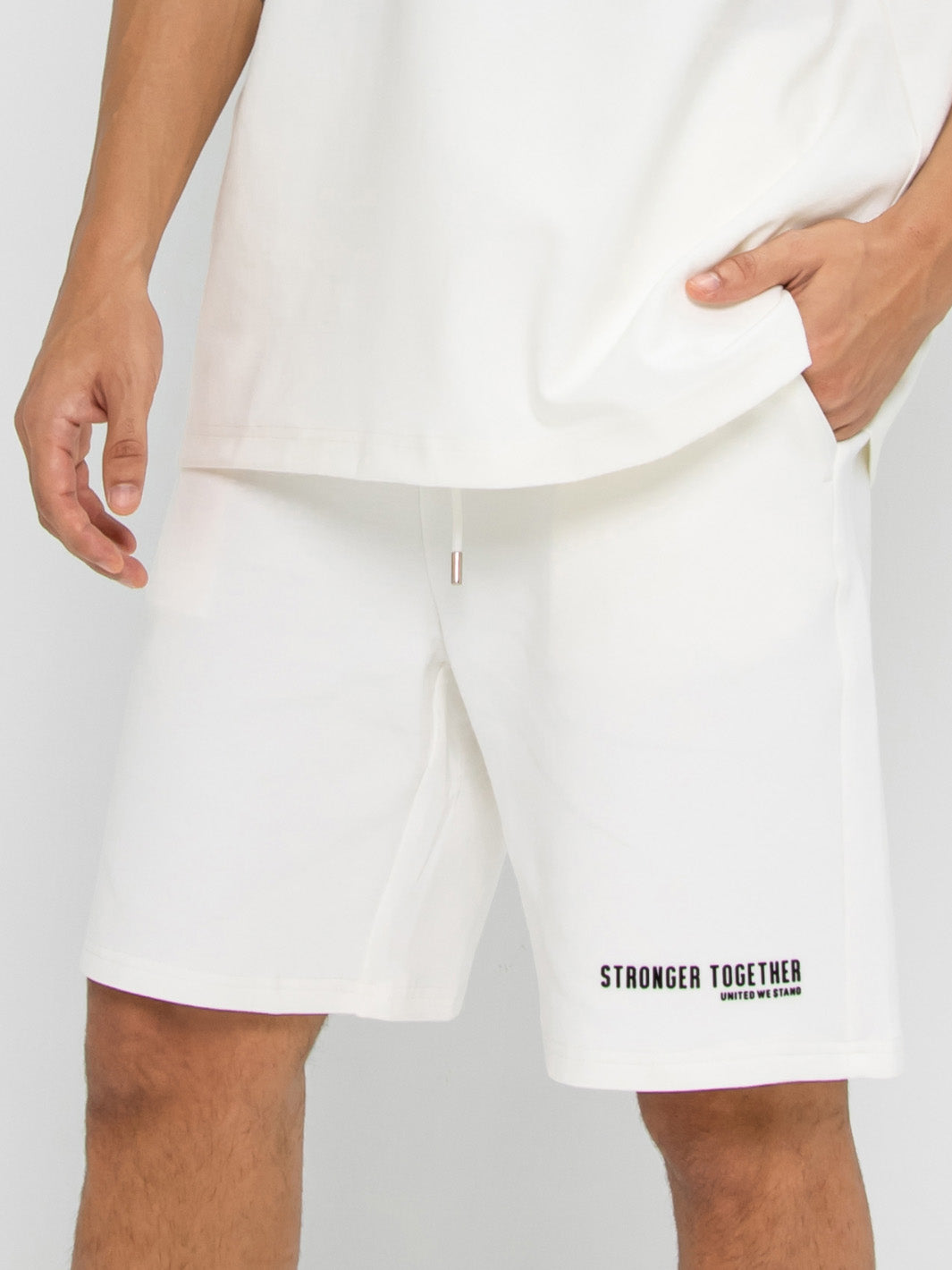Men ADOS- Blended Cotton Shorts Stronger Together