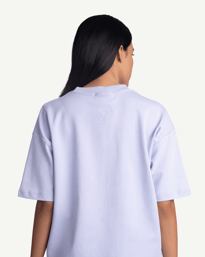 ADOS Women Cotton T Shirt with 3D Embroidery