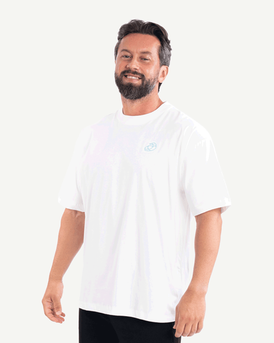 Men Oversized Basic Tshirt