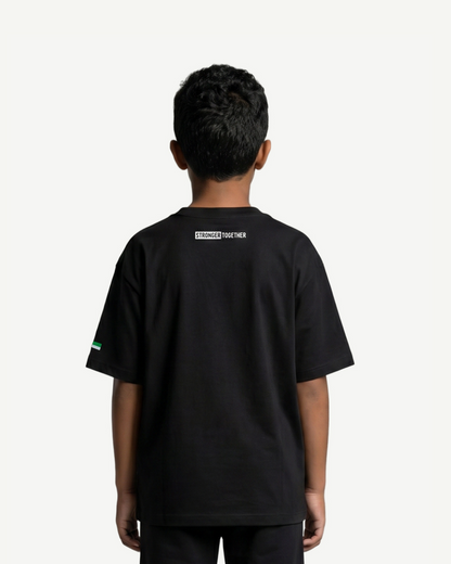 Kids UAE Oversized T-Shirt Stronger Together
