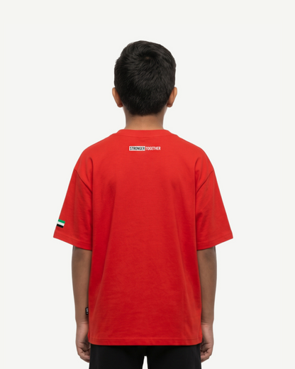 Kids UAE Oversized T-Shirt Stronger Together