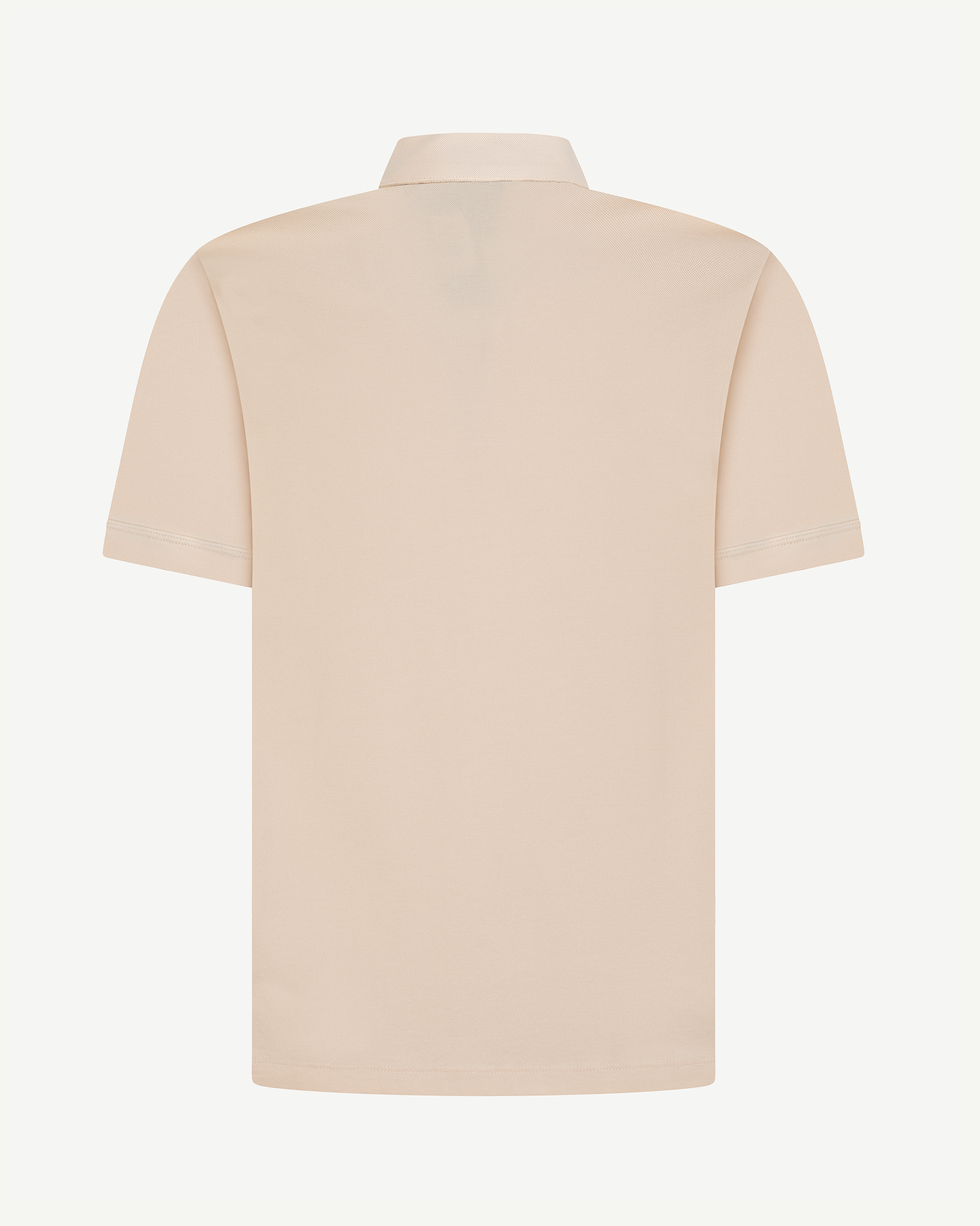 Half-Zip Textured Polo Shirt