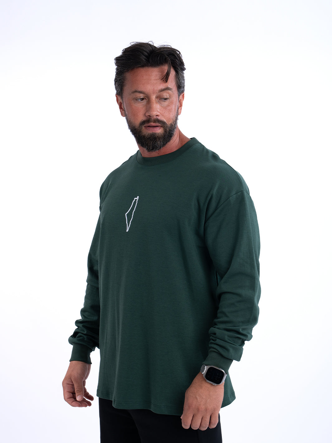 Men Long Sleeve Palestine Tshirt