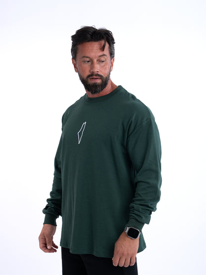 Men Long Sleeve Palestine Tshirt