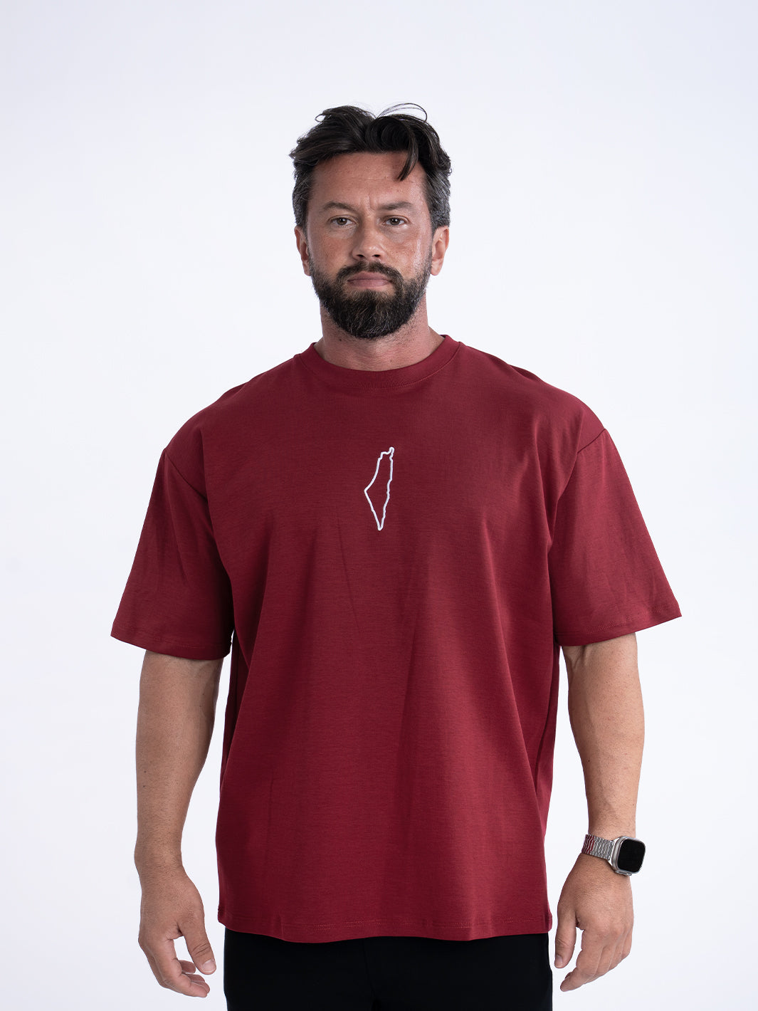 Men Oversized Palestine Tshirt