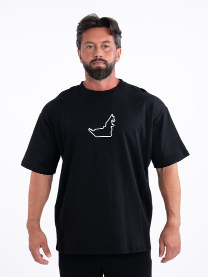 Men Oversized UAE Tshirt