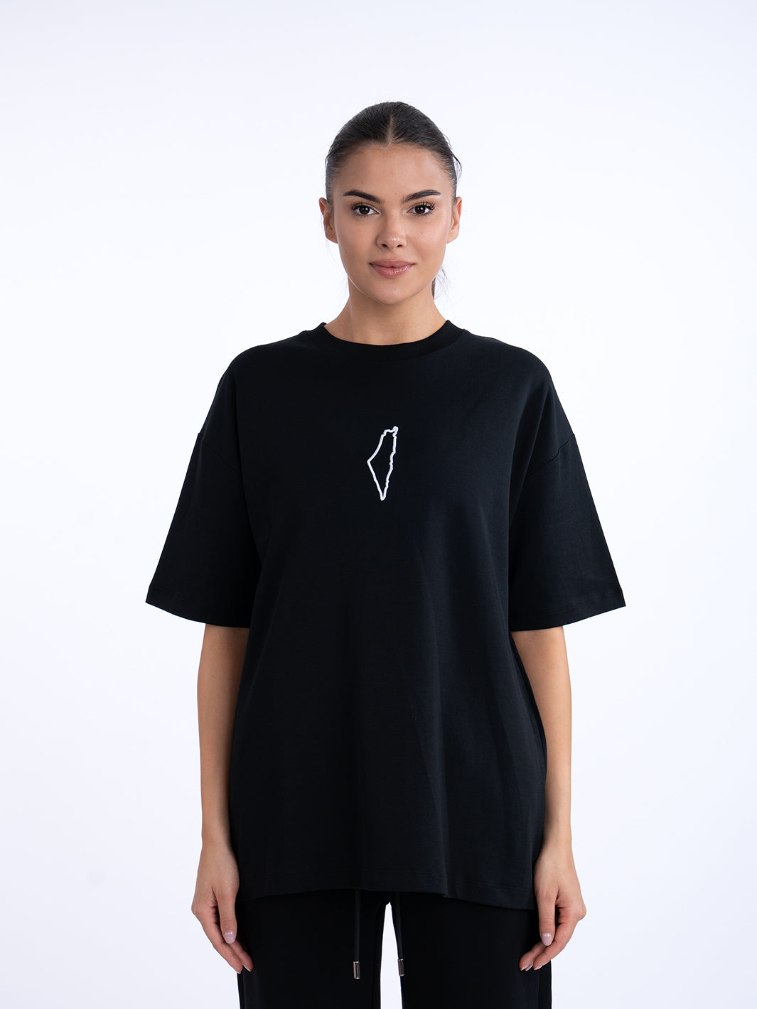 Women Oversized Palestine Tshirt