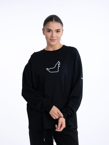 Women Long Sleeve UAE Tshirt