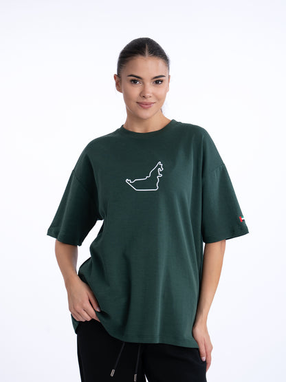 Women Oversized UAE Tshirt
