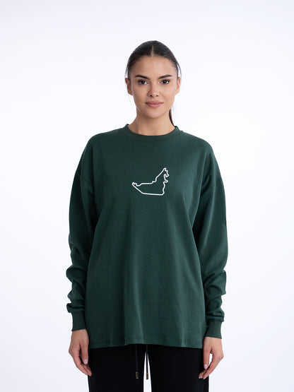 Women Long Sleeve UAE Tshirt