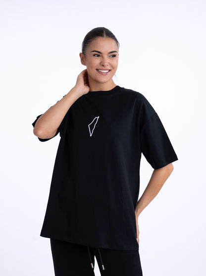 Women Oversized Palestine Tshirt